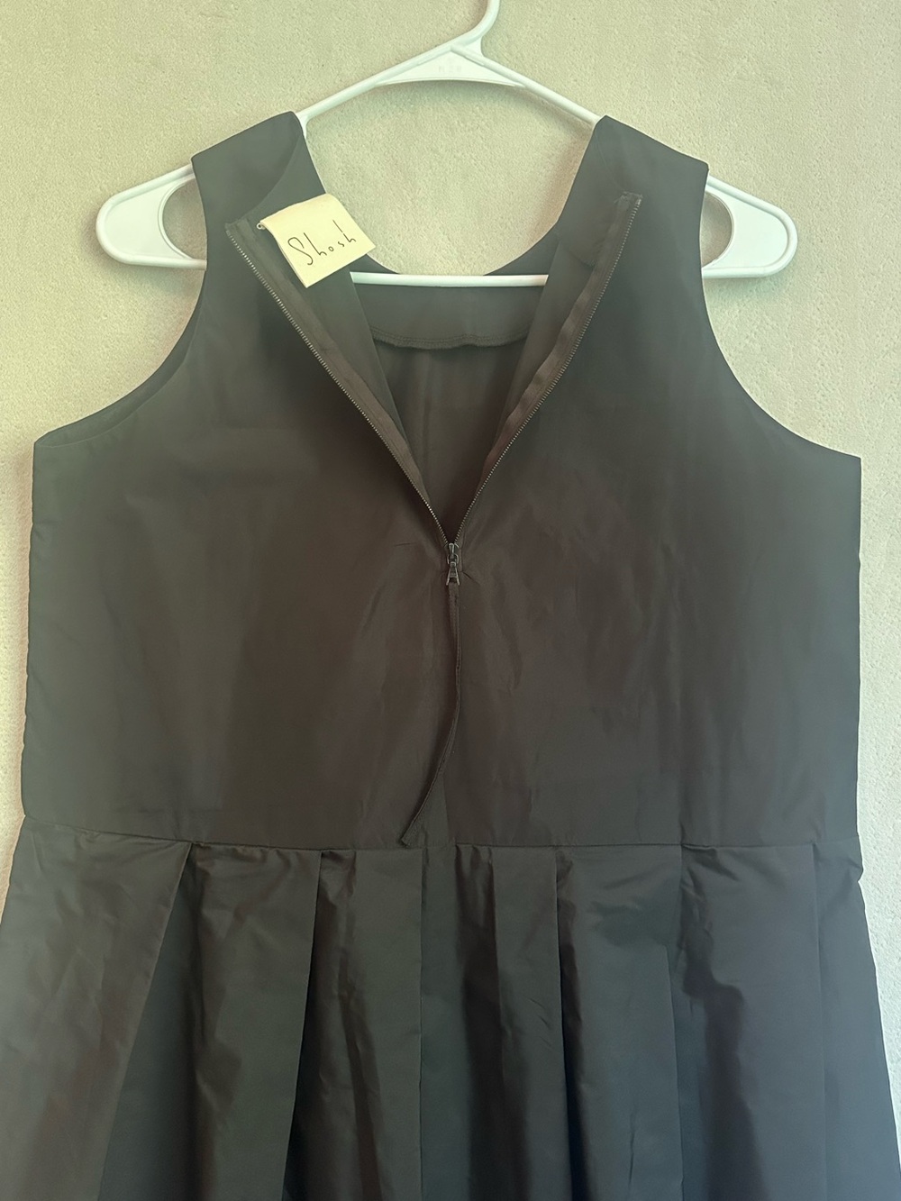Shosh Classic Sleeveless Black Dress for Women Sz M - Picture 9 of 10